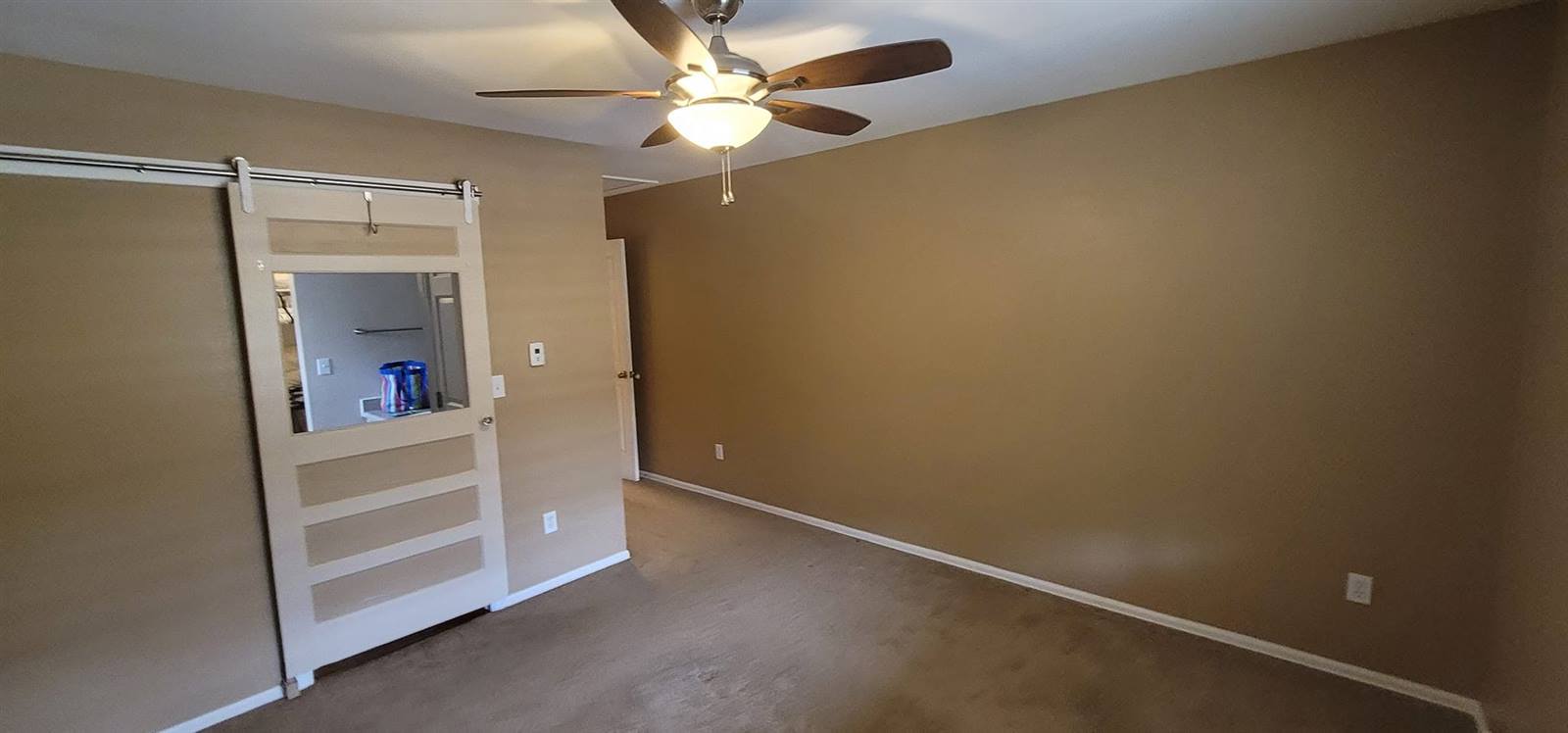 Freshly painted kitchen